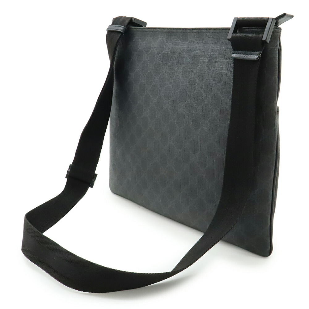 GUCCI Authentic Black Leather Shoulder Bag - Picture 3 of 9